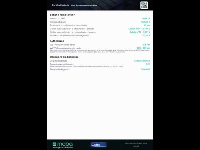 NISSAN Leaf d’occasion à vendre à AVIGNON chez MMC PROVENCE (Photo 4)